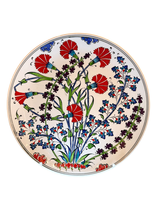 Food Safe | 12 Inch Iznik Plate