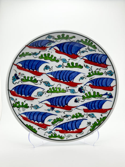 Food Safe | 12 Inch Iznik Plate