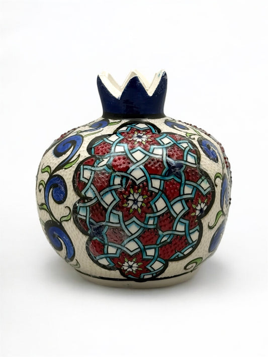 Timeless Hand-Painted Iznik Pomegranate