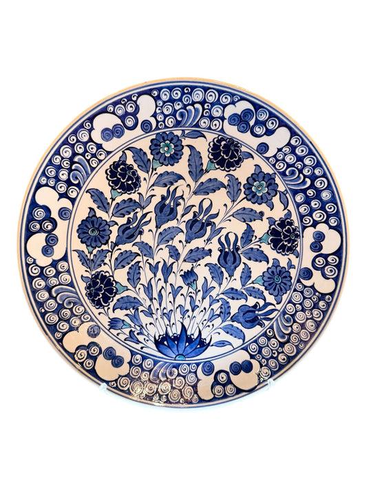 Food Safe | 12 Inch Iznik Plate