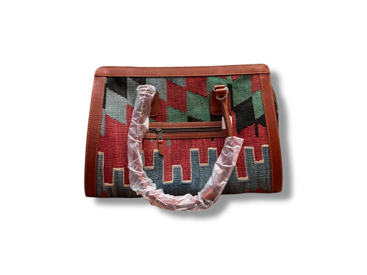 Authentic Anatolian Kilim Tote Bag